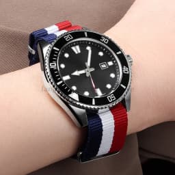 14mm 16mm 18mm 20mm 22mm 24mm Nylon Military Army Sports Brand Nylon Fabric Belt for DW for Seiko Strap Accessories Buckle Band