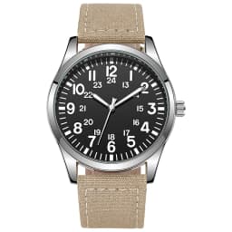 Aviation Inspired 42mm Pilot Collection Easy Reading Japanese Movement 24H Display