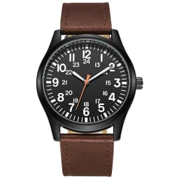 Aviation Inspired 42mm Pilot Collection Easy Reading Japanese Movement 24H Display