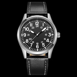Aviation Inspired 42mm Pilot Collection Easy Reading Japanese Movement 24H Display
