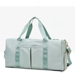 Outdoor Waterproof Nylon Sports Gym Bags Men Women Training Fitness Travel Handbag Yoga Mat Sport Bag with shoes Compartment