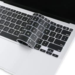 Keyboard Cover For MacBook Air 13 inch 2022 2021 2020 Release A2337 M1 A2179 with Touch ID Waterproof Protective Silicone Skin