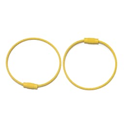 10pcs/lot 50mm Iron Key Ring Colorful Keychain Rings Screw Lock for Jewelry Making Keychain DIY Findings