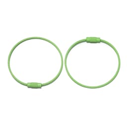 10pcs/lot 50mm Iron Key Ring Colorful Keychain Rings Screw Lock for Jewelry Making Keychain DIY Findings