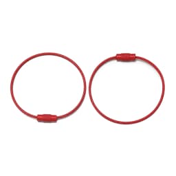 10pcs/lot 50mm Iron Key Ring Colorful Keychain Rings Screw Lock for Jewelry Making Keychain DIY Findings