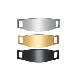 5pcs/lot Stainless Steel Both Polished Connectors For Jewelry Making Blank Bar Hand Stamping Tags Engraved DIY Making Bracelet