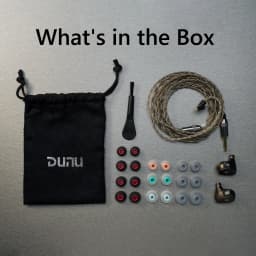 DUNU Titan X HiFi IEM Earphones Dual Magnetic Dynamic Driver Metal Alloy Housing 3.5mm/TypeC Mic Earbuds For Audiophile Gaming