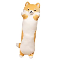 50-150cm Giant Long Shiba Inu Dog Plush Toy Throw Pillow Stuffed Soft Animal Corgi Chai Cushion Birthday Valentine Present