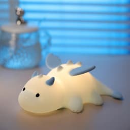 Cartoon Silicone Night Light, Cute Naillong Sleep Lamp USB Rechargeable Colorful Atmosphere Light, Home Decoration, Holiday Gift