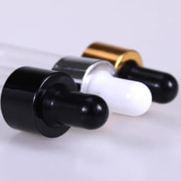50pcs/lot 5ml 10ml 15ml 20ml Amber Glass Dropper Bottle Jars Vials With Pipette For Cosmetic Perfume Essential Oil Bottles
