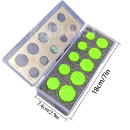 KUNAISI 16~25mm Plastic Radar Sensor Cutting Tool Set Car Vinyl Wrap Film Reserving Parking Sensor Cutter Circle Cut Out Templat