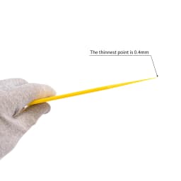 Ultra-thin Resistant Car Film Triangle Scraper Two-color Non-slip Handle Auto Window Solar Film Edge Wrapping Install Squeegee