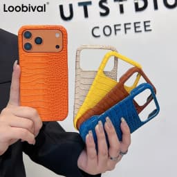 Crocodile Patterned PU Leather Glossy Case For iPhone 18ProMax 17 16 15 14 Pro Max Plus 13 12 11 Luxury Creative Frameless Cover
