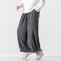 Autumn Men Men Corduroy Pants Men Solid Color Wide Leg Pants Oversized Straight Trousers Male Thick Warm Streetwear Pants