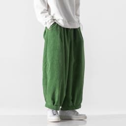 Autumn Men Men Corduroy Pants Men Solid Color Wide Leg Pants Oversized Straight Trousers Male Thick Warm Streetwear Pants