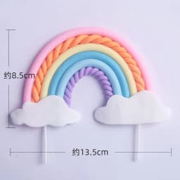 Rainbow Unicorn Themed Star Cloud Cake Decor Birthday Party Supplies Baby Shower 1st Birthday Party Cake Decoratings Kids Gifts