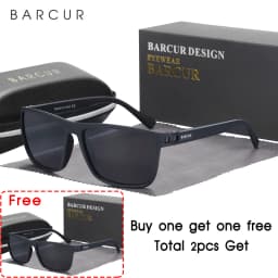 BARCUR Outdoor Sunclasses for Men Polarized FishingTravel TR90 Light Weight Sun Glasses Women Eyewear Accessory Oculos