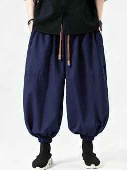 FGKKS Brand New Men Pants Fashion Korean Style Harem Loose Style Cotton Pants Male Outdoor Spring Man Solid Trousers