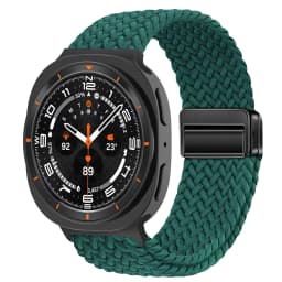 Magnetic Braided Band For Samsung Galaxy Watch 9 8 Strap 44mm 40mm Nylon Bracelet Correa Pulseira Galaxy Watch 8 Classic 46mm