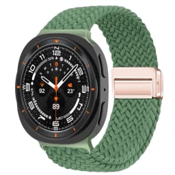 Magnetic Braided Band For Samsung Galaxy Watch 9 8 Strap 44mm 40mm Nylon Bracelet Correa Pulseira Galaxy Watch 8 Classic 46mm