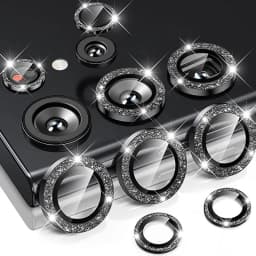 Metal Lens Ring Glass For Samsung Galaxy S26 S25 S24 S22 S23 Ultra Plus Camera Protector Cover For Samsung S26 Ultra Accessories