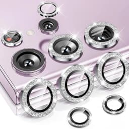 Metal Lens Ring Glass For Samsung Galaxy S26 S25 S24 S22 S23 Ultra Plus Camera Protector Cover For Samsung S26 Ultra Accessories
