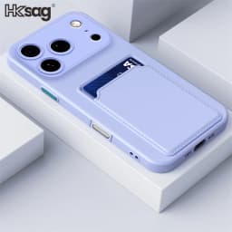 Soft Silicone Slot Wallet Card Holder Back Case For iPhone 18 Pro Max 18 Pro 17 Air 11 12 13 14 15 16 Plus Mini Shockproof Cover