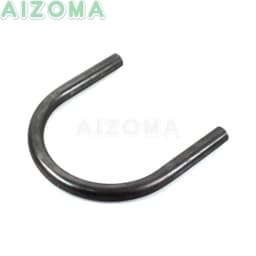 Steel Cafe Racer 7/8'' Tube Rear Seat Frame Hoop Brat Style Loop Universal For Harley Yamaha Honda Suzuki Kawasaki Ducati BMW