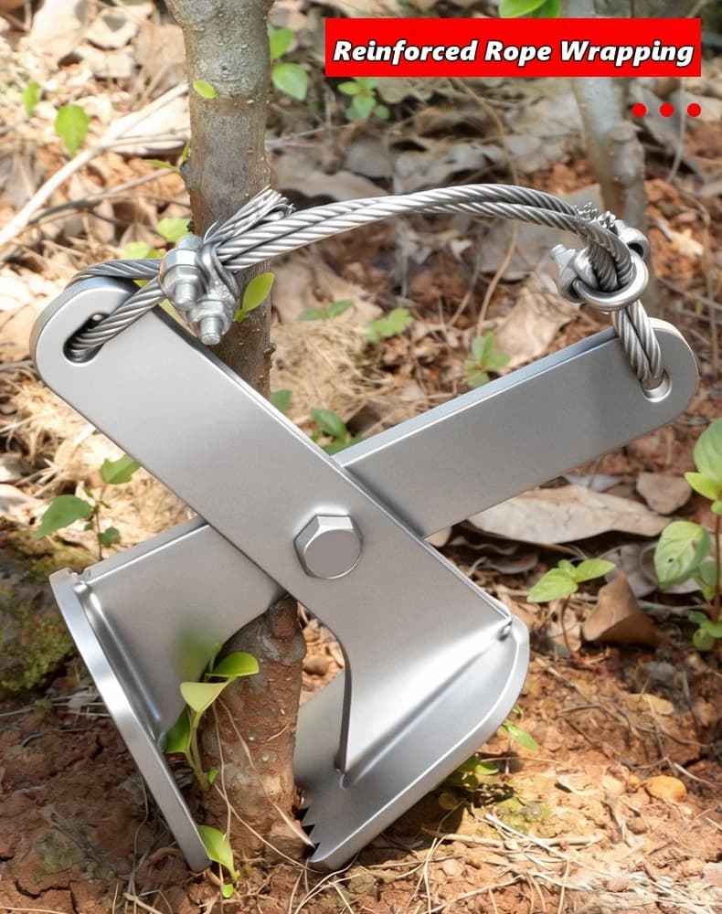 Multipurpose Tree Root Puller Ground Clearing Sapling Puller Tool Ergonomic Garden Tool for Landscaping, Farming, Forestry
