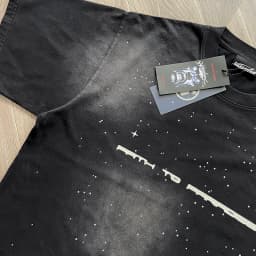 Small Hot Diamond Washing Water Pure Cotton Washing Water Short-Sleeved T-Shirt