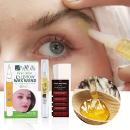 1pc Viilife Gentle Hair Removal Wax for Sensitive Skin, Fast-Acting Soft Wax for Eyebrow and Upper Lip,Suitable for Body, Cheeks