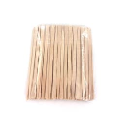 New Hot 100pcs/pack Disposable Wooden Waxing Stick Wax Bean Wiping Wax Tool Disposable Hair Removal Beauty Body Beauty Tool