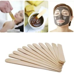 50/100PC Disposable Waxing Wooden Tongue Depressor Body Hair Removal Stick Tongue Depressor Wooden Spatulas Body Wax Waxing