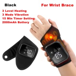 Electric Foot Ankle Massager Heating Foot Vibration Relaxation Brace Belt Plantar Joint Sprain Ankle Support Massager