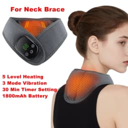 Electric Foot Ankle Massager Heating Foot Vibration Relaxation Brace Belt Plantar Joint Sprain Ankle Support Massager