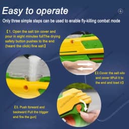 New Mosquito And Fly Repellent Gun 3.0 Version Birthday Gift Salt Bullet Toy Gun Hunting Gun Adult Toy Gun Mosquito And Fly Repe