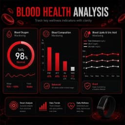 2026 New ECG Health Smart Bracelet HRV Blood Pressure Body Fat BMI Temperature Sleep Monitoring Fitness Tracker for Men Women
