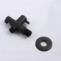 Wall Mounted Toilet Shower Bidet Spray Gun Faucet Set with Spring PVC SS Hose Chrome/Black/Grey Metal Brass for Bathroom