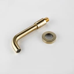 Bagnolux Black Brushed Polished Chrome Stainless Steel Rose Gold Brass Round Bathtub Spout Basin Bathroom Faucet