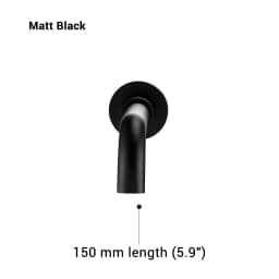 Bagnolux Black Brushed Polished Chrome Stainless Steel Rose Gold Brass Round Bathtub Spout Basin Bathroom Faucet
