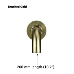 Bagnolux Black Brushed Polished Chrome Stainless Steel Rose Gold Brass Round Bathtub Spout Basin Bathroom Faucet