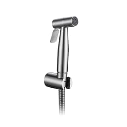 Manufacturers wholesale marketing Brass Toilet Hand Held Bidet Sprayer Kit with 47inch Hose and ABS Bracket Holder Wall  Chrome