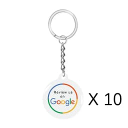 Universal NFC Epoxy Google Review Keychain Facebook Instagam for iPhone/Android Tap URL Writing Social Business Review Cards