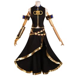 Anime Megurine Cosplay Costume Wig Luka Christmas Halloween Party Clothing