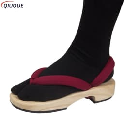 1 Pair Anime Cosplay Shoes Tanjirou Nezuko Zenitsu Giyuu Shinobu Kyoujurou Muichirou Mitsuri Sandals Geta Clogs Flip Flops