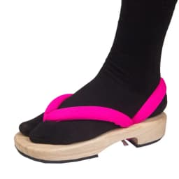 1 Pair Anime Cosplay Shoes Tanjirou Nezuko Zenitsu Giyuu Shinobu Kyoujurou Muichirou Mitsuri Sandals Geta Clogs Flip Flops