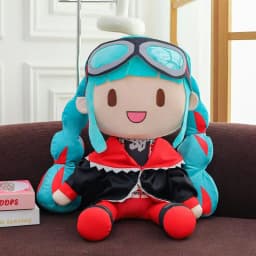 Hatsune Miku Fufu Doll Super Large 50cm Plush Doll High-Quality Spot Pillow Decorations Gift Magic Future Doll Pillow