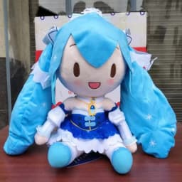 Hatsune Miku Fufu Doll Super Large 50cm Plush Doll High-Quality Spot Pillow Decorations Gift Magic Future Doll Pillow