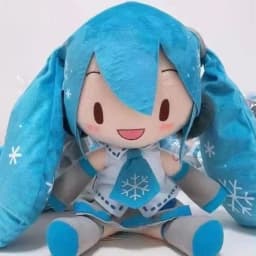 Hatsune Miku Fufu Doll Super Large 50cm Plush Doll High-Quality Spot Pillow Decorations Gift Magic Future Doll Pillow
