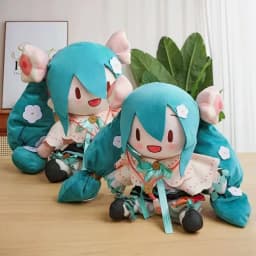 Hatsune Miku Fufu Doll Super Large 50cm Plush Doll High-Quality Spot Pillow Decorations Gift Magic Future Doll Pillow